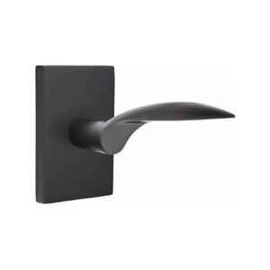 MERCURY (MC) PRIVACY (BED/BATH) LEVER WITH 2-3/8" BACKSET AND 1/4" ROUND FACEPLATE AND STRIKEPLATE