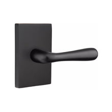 Load image into Gallery viewer, BASEL (BA) PRIVACY (BED/BATH) LEVER WITH 2-3/8&quot; BACKSET AND 1/4&quot; ROUND FACEPLATE AND STRIKEPLATE
