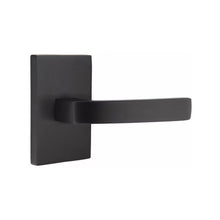 Load image into Gallery viewer, BRESLIN (BRL) PASSAGE (HALL/CLOSET) LEVER WITH 2-3/8&quot; BACKSET AND 1/4&quot; ROUND FACEPLATE AND STRIKEPLATE

