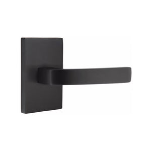 BRESLIN (BRL) PRIVACY (BED/BATH) LEVER WITH 2-3/8" BACKSET AND 1/4" ROUND FACEPLATE AND STRIKEPLATE