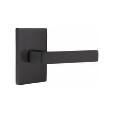 Load image into Gallery viewer, DUMONT (DT) PASSAGE (HALL/CLOSET) LEVER WITH 2-3/8&quot; BACKSET AND 1/4&quot; ROUND FACEPLATE AND STRIKEPLATE
