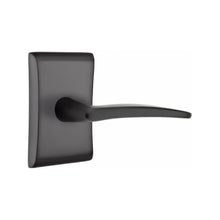 Load image into Gallery viewer, POSEIDON (POS) PASSAGE (HALL/CLOSET) LEVER WITH 2-3/8&quot; BACKSET AND 1/4&quot; ROUND FACEPLATE AND STRIKEPLATE
