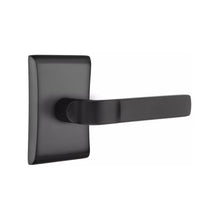 Load image into Gallery viewer, ASTON (AST) PASSAGE (HALL/CLOSET) LEVER WITH 2-3/8&quot; BACKSET AND 1/4&quot; ROUND FACEPLATE AND STRIKEPLATE
