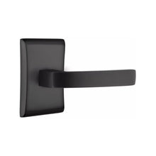 Load image into Gallery viewer, BRESLIN (BRL) PASSAGE (HALL/CLOSET) LEVER WITH 2-3/8&quot; BACKSET AND 1/4&quot; ROUND FACEPLATE AND STRIKEPLATE

