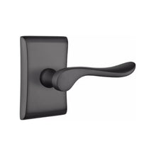 Load image into Gallery viewer, LUZERN (LU) PRIVACY (BED/BATH) LEVER WITH 2-3/8&quot; BACKSET AND 1/4&quot; ROUND FACEPLATE AND STRIKEPLATE
