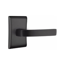 Load image into Gallery viewer, BRESLIN (BRL) PRIVACY (BED/BATH) LEVER WITH 2-3/8&quot; BACKSET AND 1/4&quot; ROUND FACEPLATE AND STRIKEPLATE
