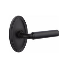 Load image into Gallery viewer, MANNING (MNG) PASSAGE (HALL/CLOSET) LEVER WITH 2-3/8&quot; BACKSET AND 1/4&quot; ROUND FACEPLATE AND STRIKEPLATE
