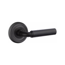 Load image into Gallery viewer, MANNING (MNG) PASSAGE (HALL/CLOSET) LEVER WITH 2-3/8&quot; BACKSET AND 1/4&quot; ROUND FACEPLATE AND STRIKEPLATE
