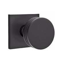 Load image into Gallery viewer, BADEN FLAT BLACK (US19) HANDLESET SINGLE-CYLINDER [4820] W/ 2-3/8&quot; BACKSET AND 1/4&quot; ROUND FACEPLATE AND STRIKEPLATE W/ INTERIOR KNOB

