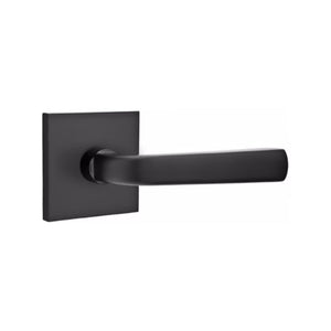 SION (SIO) PRIVACY (BED/BATH) LEVER WITH 2-3/8" BACKSET AND 1/4" ROUND FACEPLATE AND STRIKEPLATE