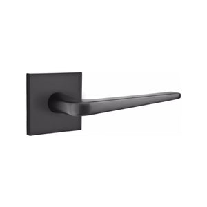 ATHENA (ATN) PASSAGE (HALL/CLOSET) LEVER WITH 2-3/8" BACKSET AND 1/4" ROUND FACEPLATE AND STRIKEPLATE