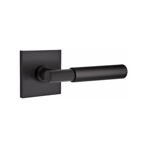 MYLES (MYL) PASSAGE (HALL/CLOSET) LEVER WITH 2-3/8" BACKSET AND 1/4" ROUND FACEPLATE AND STRIKEPLATE