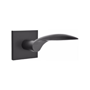 MERCURY (MC) PRIVACY (BED/BATH) LEVER WITH 2-3/8" BACKSET AND 1/4" ROUND FACEPLATE AND STRIKEPLATE