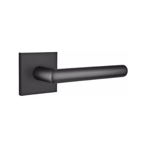 STUTTGART (STU) PASSAGE (HALL/CLOSET) LEVER WITH 2-3/8" BACKSET AND 1/4" ROUND FACEPLATE AND STRIKEPLATE