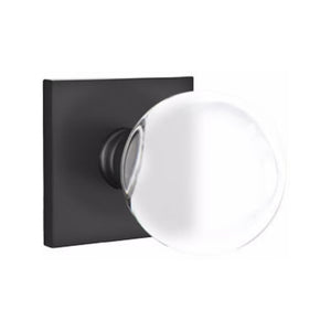 BRISTOL GLASS (BL) DUMMY (PAIR) KNOB WITH MODERN ROSETTE