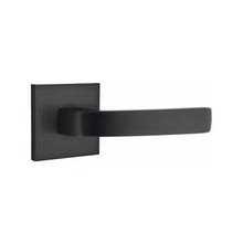 Load image into Gallery viewer, BRESLIN (BRL) PASSAGE (HALL/CLOSET) LEVER WITH 2-3/8&quot; BACKSET AND 1/4&quot; ROUND FACEPLATE AND STRIKEPLATE
