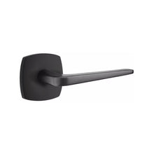 Load image into Gallery viewer, ATHENA (ATN) PASSAGE (HALL/CLOSET) LEVER WITH 2-3/8&quot; BACKSET AND 1/4&quot; ROUND FACEPLATE AND STRIKEPLATE
