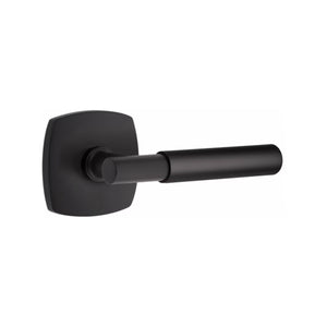 MYLES (MYL) PRIVACY (BED/BATH) LEVER WITH 2-3/8" BACKSET AND 1/4" ROUND FACEPLATE AND STRIKEPLATE