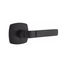 Load image into Gallery viewer, ASTON (AST) PASSAGE (HALL/CLOSET) LEVER WITH 2-3/8&quot; BACKSET AND 1/4&quot; ROUND FACEPLATE AND STRIKEPLATE
