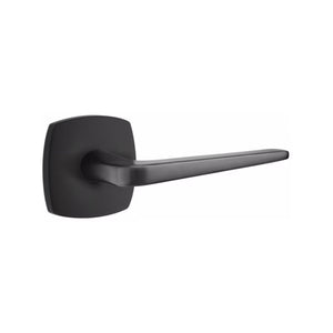 ATHENA (ATN) PRIVACY (BED/BATH) LEVER WITH 2-3/8" BACKSET AND 1/4" ROUND FACEPLATE AND STRIKEPLATE