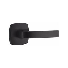 Load image into Gallery viewer, BRESLIN (BRL) PASSAGE (HALL/CLOSET) LEVER WITH 2-3/8&quot; BACKSET AND 1/4&quot; ROUND FACEPLATE AND STRIKEPLATE
