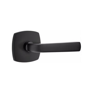 SION (SIO) PRIVACY (BED/BATH) LEVER WITH 2-3/8" BACKSET AND 1/4" ROUND FACEPLATE AND STRIKEPLATE