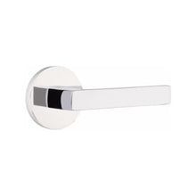 Load image into Gallery viewer, DUMONT (DT) PASSAGE (HALL/CLOSET) LEVER WITH 2-3/8&quot; BACKSET AND 1/4&quot; ROUND FACEPLATE AND STRIKEPLATE
