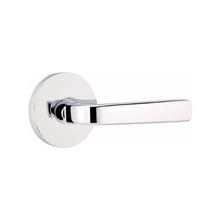 Load image into Gallery viewer, SION (SIO) PRIVACY (BED/BATH) LEVER WITH 2-3/8&quot; BACKSET AND 1/4&quot; ROUND FACEPLATE AND STRIKEPLATE
