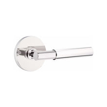 Load image into Gallery viewer, MYLES (MYL) PASSAGE (HALL/CLOSET) LEVER WITH 2-3/8&quot; BACKSET AND 1/4&quot; ROUND FACEPLATE AND STRIKEPLATE
