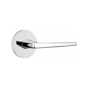HERMES (HER) PRIVACY (BED/BATH) LEVER WITH 2-3/8" BACKSET AND 1/4" ROUND FACEPLATE AND STRIKEPLATE