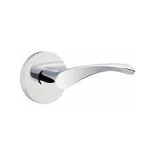 Load image into Gallery viewer, TRITON (TRT) PRIVACY (BED/BATH) LEVER WITH 2-3/8&quot; BACKSET AND 1/4&quot; ROUND FACEPLATE AND STRIKEPLATE
