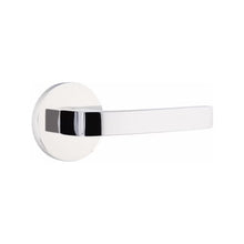 Load image into Gallery viewer, BRESLIN (BRL) PASSAGE (HALL/CLOSET) LEVER WITH 2-3/8&quot; BACKSET AND 1/4&quot; ROUND FACEPLATE AND STRIKEPLATE
