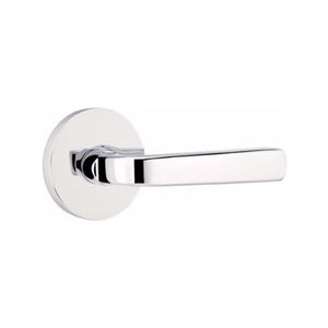 SION (SIO) PRIVACY (BED/BATH) LEVER WITH 2-3/8" BACKSET AND 1/4" ROUND FACEPLATE AND STRIKEPLATE