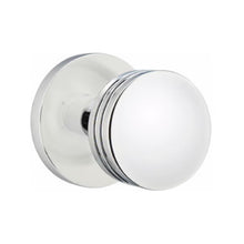 Load image into Gallery viewer, BERN (BN) PASSAGE (HALL/CLOSET) KNOB WITH 2-3/8&quot; BACKSET AND 1/4&quot; ROUND FACEPLATE AND STRIKEPLATE
