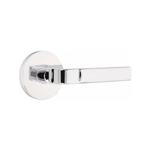 ASTON (AST) PASSAGE (HALL/CLOSET) LEVER WITH 2-3/8" BACKSET AND 1/4" ROUND FACEPLATE AND STRIKEPLATE