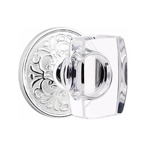 WINDSOR GLASS (WS) DUMMY (PAIR) KNOB WITH TRADITIONAL ROSETTE