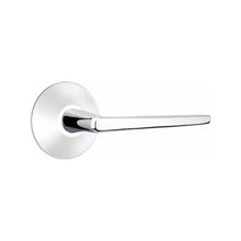 Load image into Gallery viewer, HERMES (HER) PRIVACY (BED/BATH) LEVER WITH 2-3/8&quot; BACKSET AND 1/4&quot; ROUND FACEPLATE AND STRIKEPLATE
