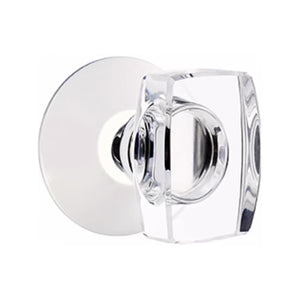 WINDSOR GLASS (WS) DUMMY (PAIR) KNOB WITH MODERN ROSETTE