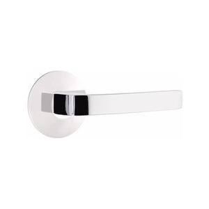 BRESLIN (BRL) PASSAGE (HALL/CLOSET) LEVER WITH 2-3/8" BACKSET AND 1/4" ROUND FACEPLATE AND STRIKEPLATE