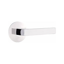 Load image into Gallery viewer, DUMONT (DT) PASSAGE (HALL/CLOSET) LEVER WITH 2-3/8&quot; BACKSET AND 1/4&quot; ROUND FACEPLATE AND STRIKEPLATE

