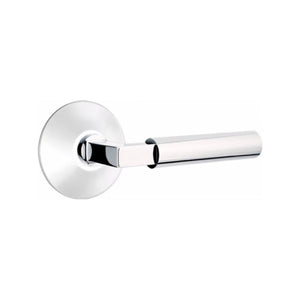 HERCULES (HEC) PRIVACY (BED/BATH) LEVER WITH 2-3/8" BACKSET AND 1/4" ROUND FACEPLATE AND STRIKEPLATE