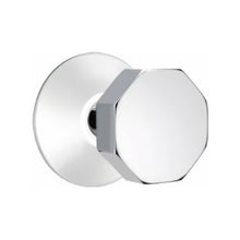 Load image into Gallery viewer, OCTAGON (OCT) PRIVACY (BED/BATH) KNOB WITH 2-3/8&quot; BACKSET AND 1/4&quot; ROUND FACEPLATE AND STRIKEPLATE
