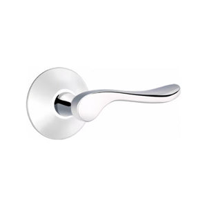 LUZERN (LU) PRIVACY (BED/BATH) LEVER WITH 2-3/8" BACKSET AND 1/4" ROUND FACEPLATE AND STRIKEPLATE