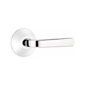 SION (SIO) PRIVACY (BED/BATH) LEVER WITH 2-3/8" BACKSET AND 1/4" ROUND FACEPLATE AND STRIKEPLATE