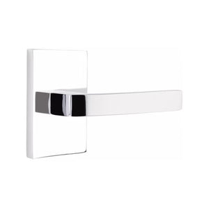 BRESLIN (BRL) PRIVACY (BED/BATH) LEVER WITH 2-3/8" BACKSET AND 1/4" ROUND FACEPLATE AND STRIKEPLATE