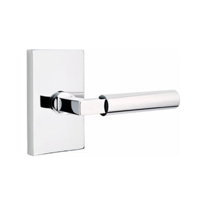 HERCULES (HEC) PRIVACY (BED/BATH) LEVER WITH 2-3/8" BACKSET AND 1/4" ROUND FACEPLATE AND STRIKEPLATE