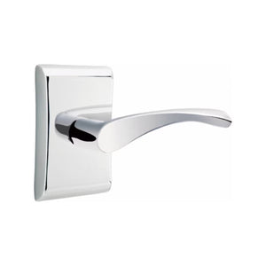 TRITON (TRT) PRIVACY (BED/BATH) LEVER WITH 2-3/8" BACKSET AND 1/4" ROUND FACEPLATE AND STRIKEPLATE