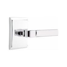Load image into Gallery viewer, ASTON (AST) PASSAGE (HALL/CLOSET) LEVER WITH 2-3/8&quot; BACKSET AND 1/4&quot; ROUND FACEPLATE AND STRIKEPLATE
