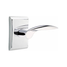 Load image into Gallery viewer, MERCURY (MC) PRIVACY (BED/BATH) LEVER WITH 2-3/8&quot; BACKSET AND 1/4&quot; ROUND FACEPLATE AND STRIKEPLATE
