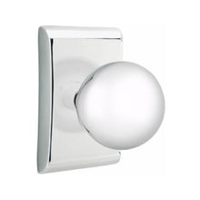 Load image into Gallery viewer, ORB (OR) PRIVACY (BED/BATH) KNOB WITH 2-3/8&quot; BACKSET AND 1/4&quot; ROUND FACEPLATE AND STRIKEPLATE
